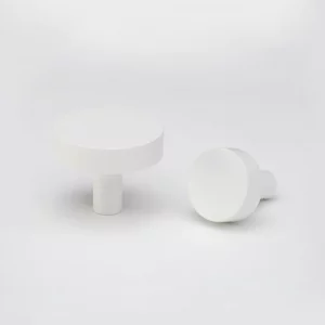 Lo & Co Ascot Knob - White