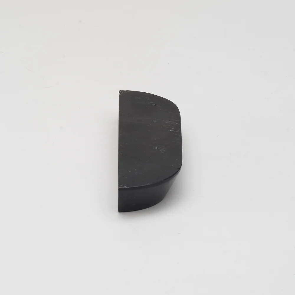 Lo & Co Dot Marble Handle Small - Black Marble - Image 3