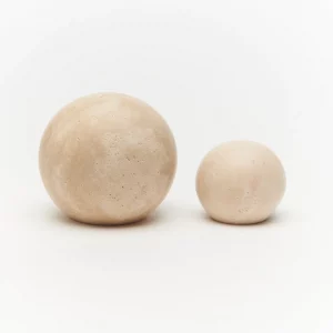 Lo & Co Hubble Knob - Travertine