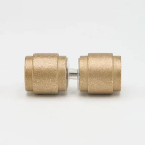 Lo & Co Lola Shower Handle - Tumbled Brass