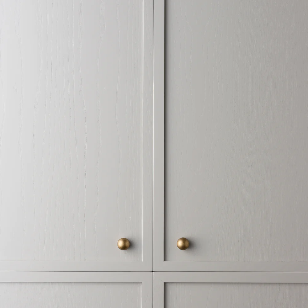 Lo & Co Sphere Knob - Tumbled Brass - Image 7