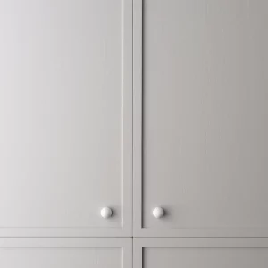Lo & Co Sphere Knob - White