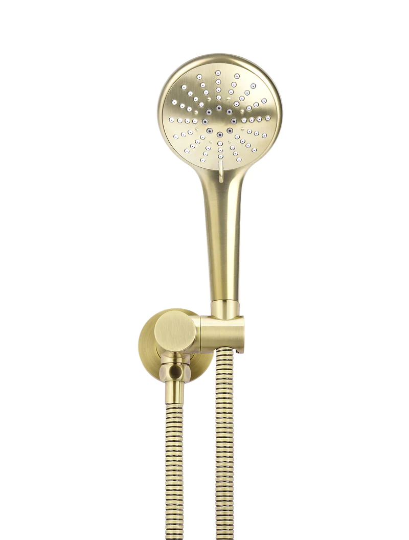 MEIR ROUND HAND SHOWER ON SWIVEL BRACKET - tiger bronze - Image 3