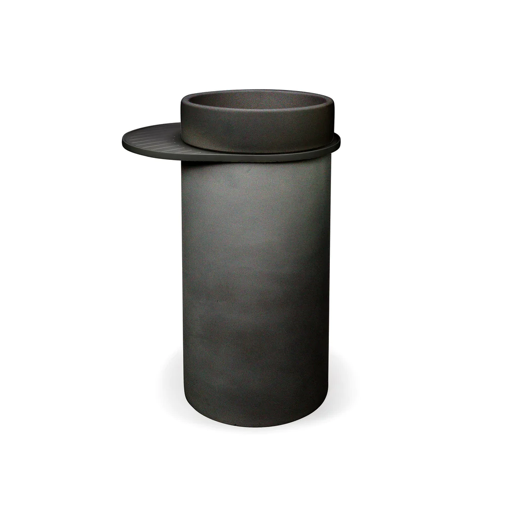 Nood Co. CYLINDER - BOWL BASIN - CHARCOAL