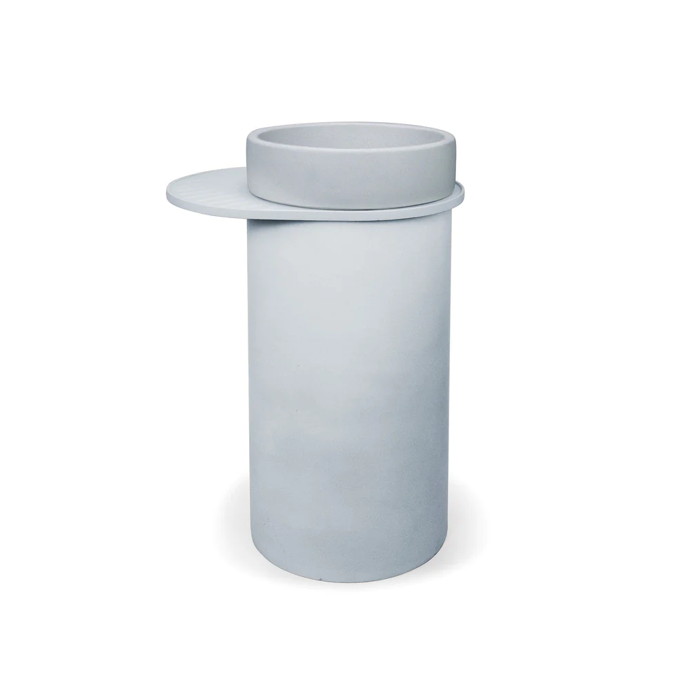 Nood Co. CYLINDER - BOWL BASIN - POWDER BLUE