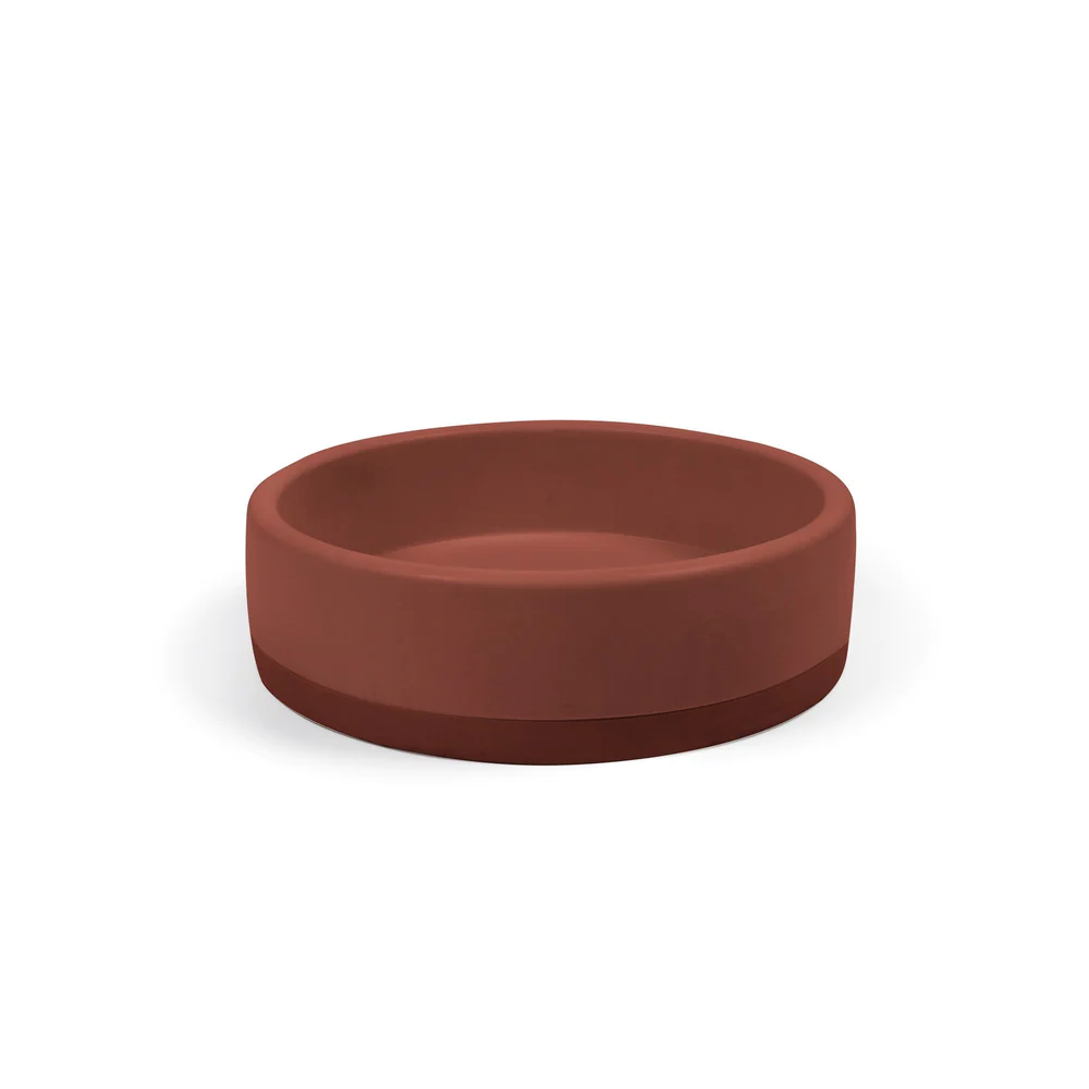 Nood Co. BOWL BASIN TWO TONE - SURFACE MOUNT - CLAY