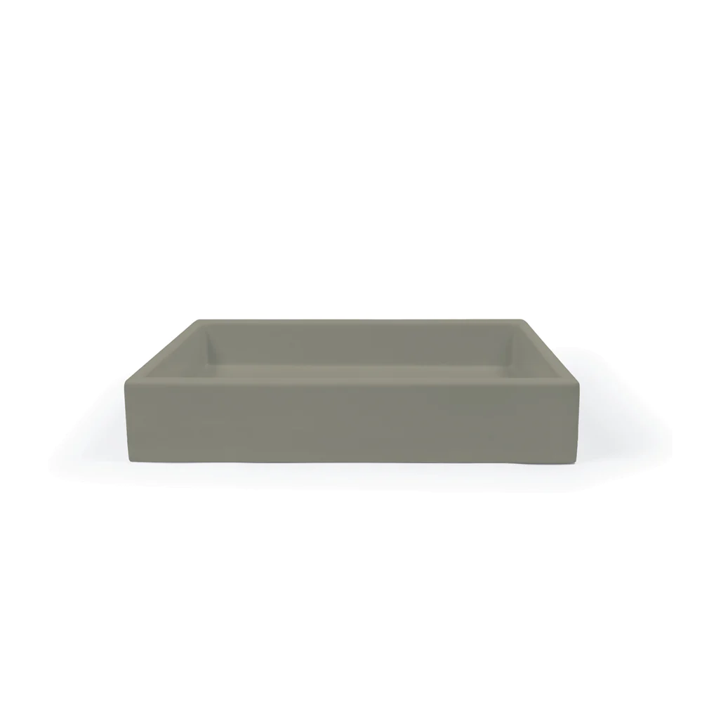 Nood Co. BOX BASIN - SURFACE MOUNT - OLIVE