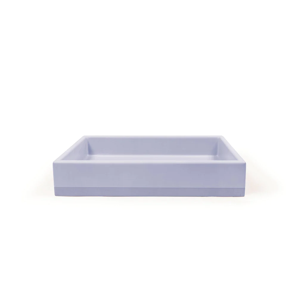 Nood Co. BOX BASIN TWO TONE - SURFACE MOUNT - LILAC