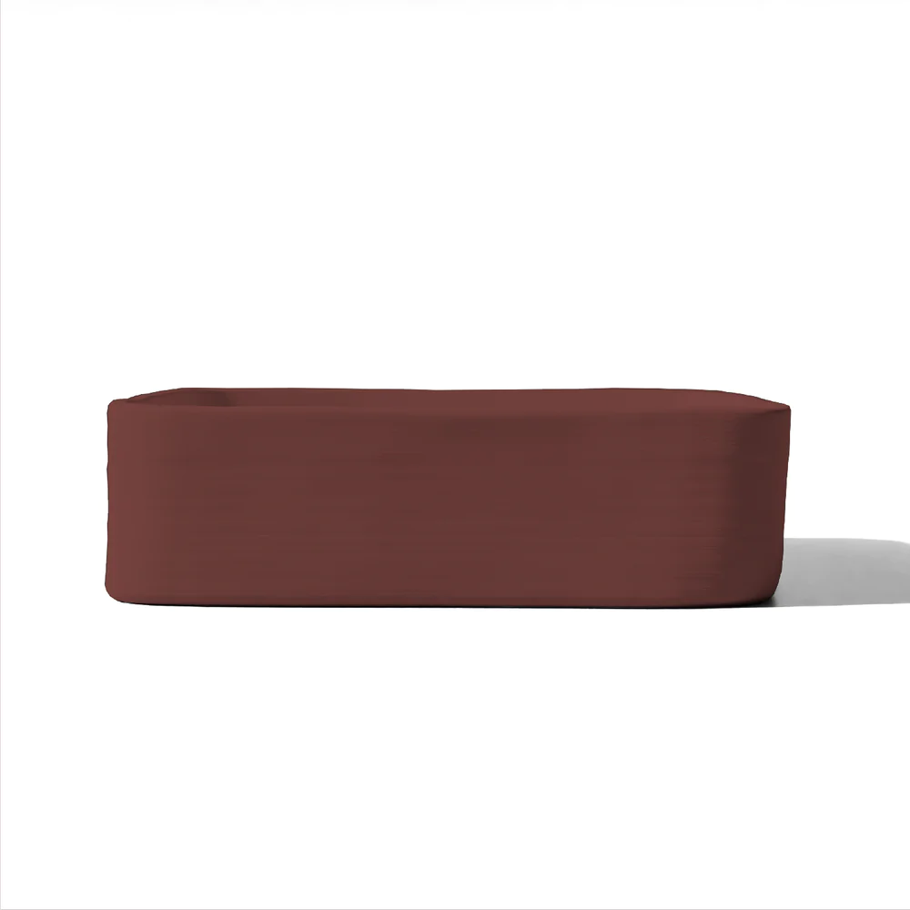 Nood Co. CAST BASIN - WALL HUNG - CLAY