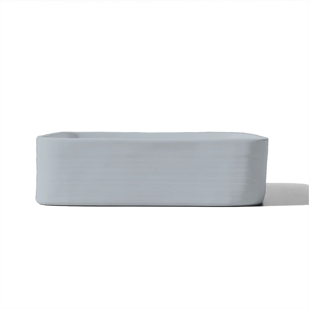 Nood Co. CAST BASIN - WALL HUNG - POWDER BLUE