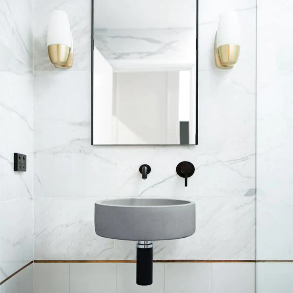 Nood Co. HOOP BASIN - WALL HUNG - SKY GREY