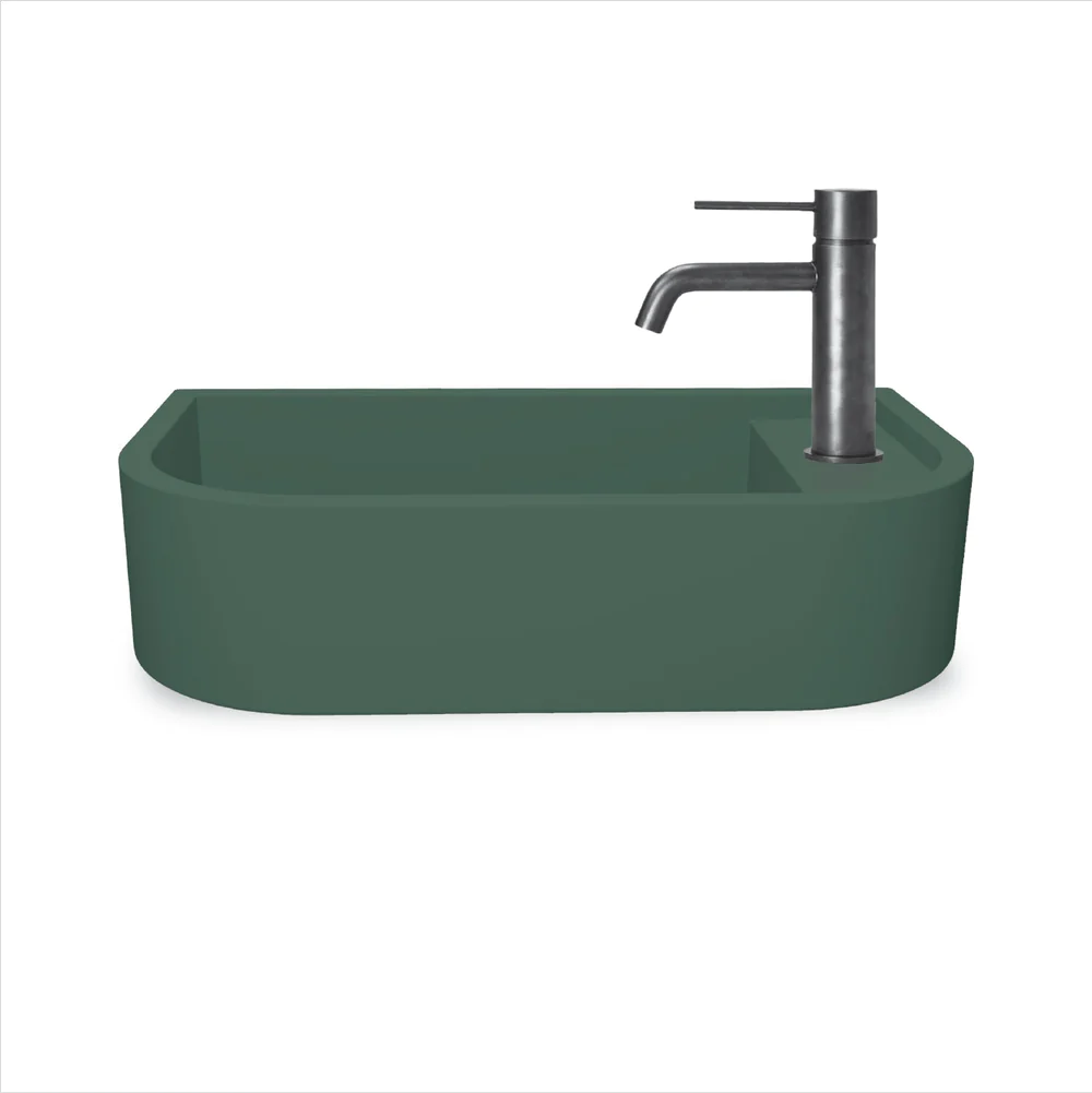 Nood Co. LOOP 02 BASIN - SURFACE MOUNT - TEAL