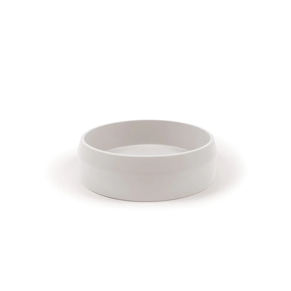 Nood Co. PRISM CIRCLE BASIN - SURFACE MOUNT - IVORY