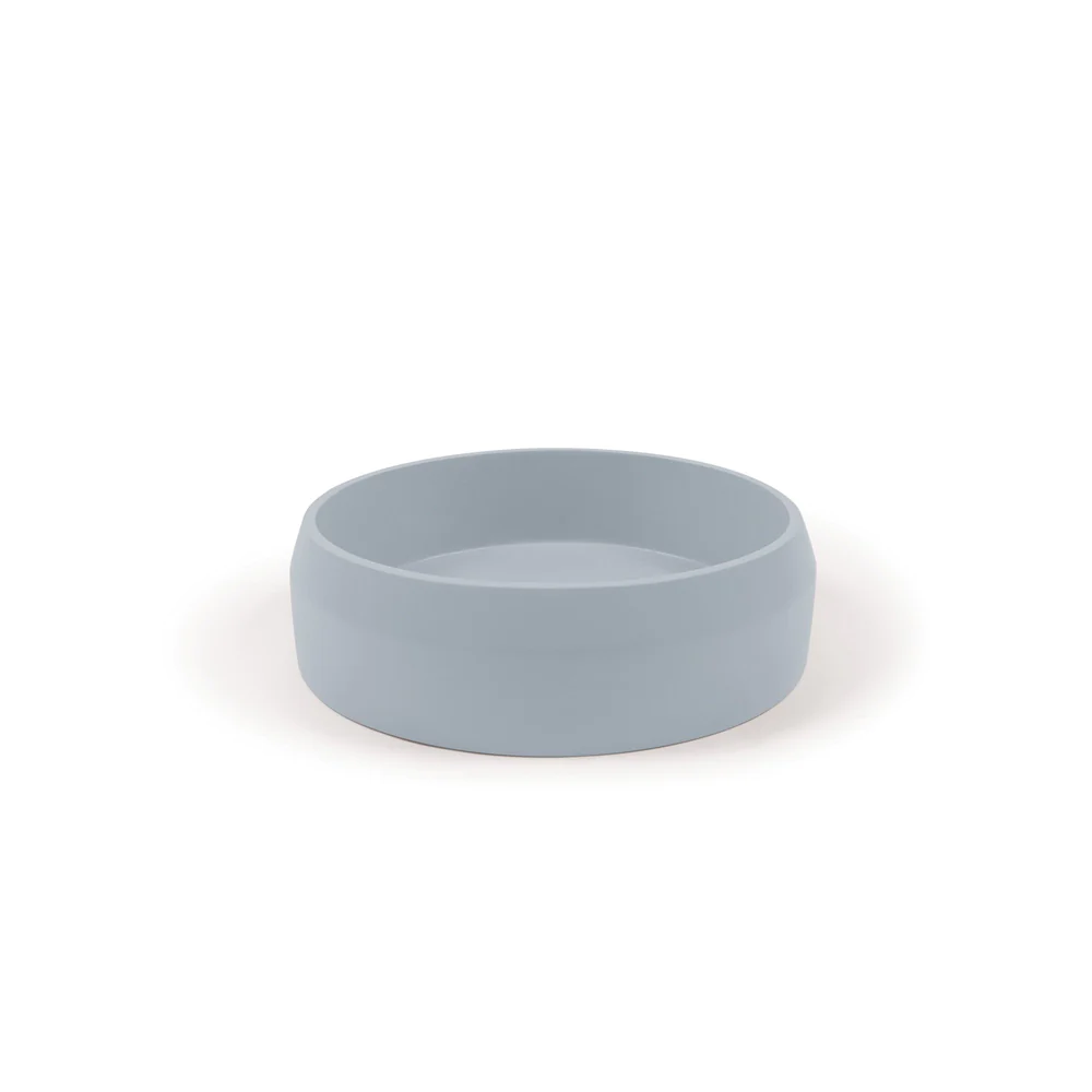 Nood Co. PRISM CIRCLE BASIN - SURFACE MOUNT - POWDER BLUE