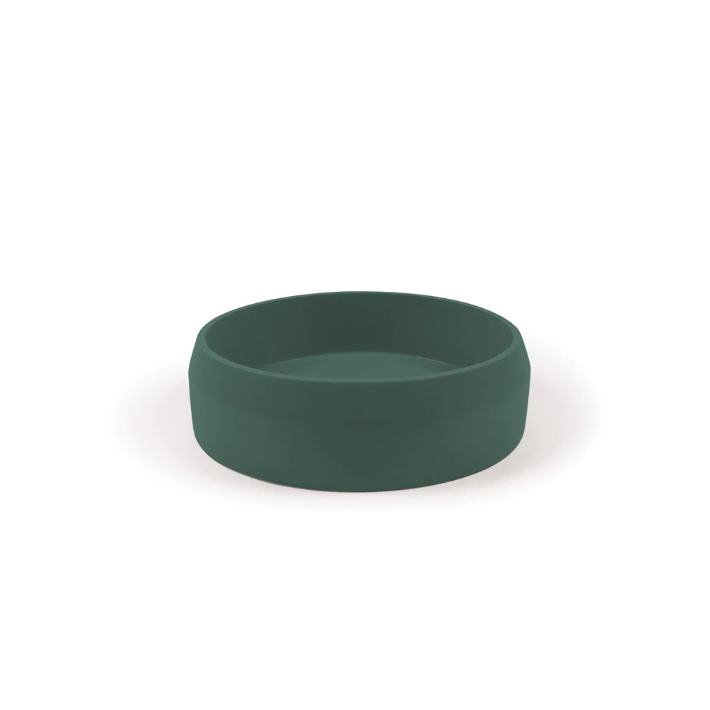 Nood Co. PRISM CIRCLE BASIN - SURFACE MOUNT - TEAL
