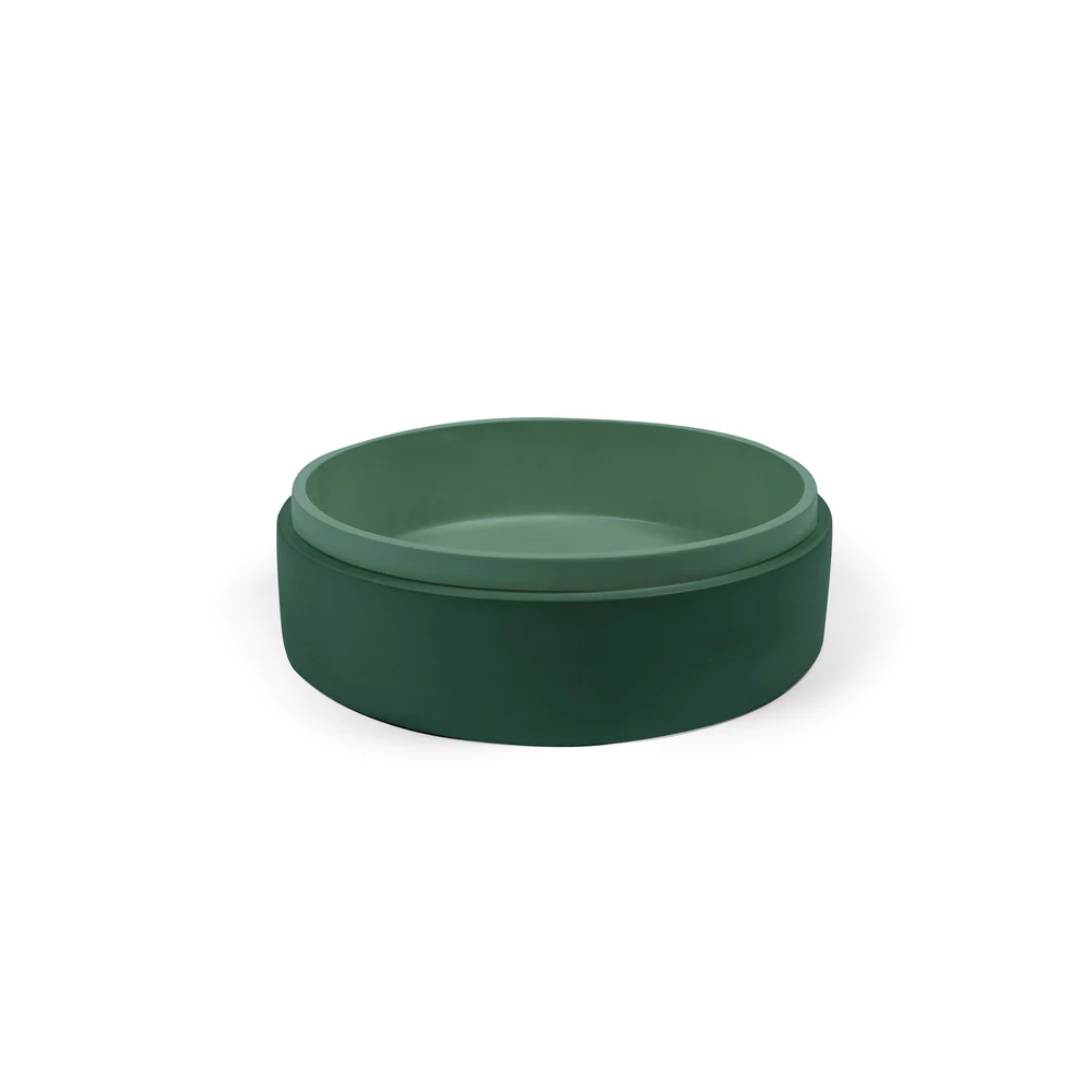 Nood Co. STEPP CIRCLE BASIN - SURFACE MOUNT - TEAL