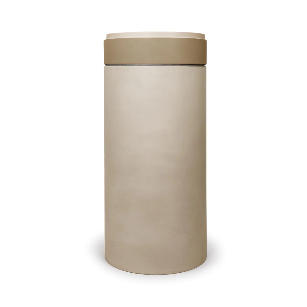 Nood Co. CYLINDER - STEPP CIRCLE BASIN - CUSTARD