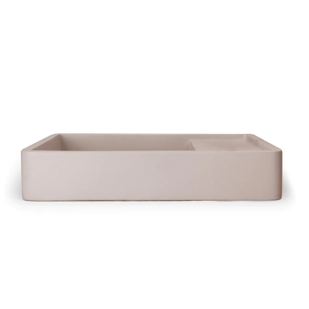 Nood Co. SHELF 03 BASIN - SURFACE MOUNT - BLUSH PINK