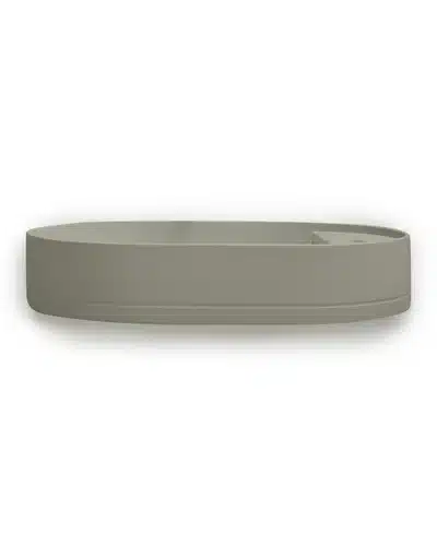 Nood Co. SHELF OVAL BASIN - SURFACE MOUNT - OLIVE
