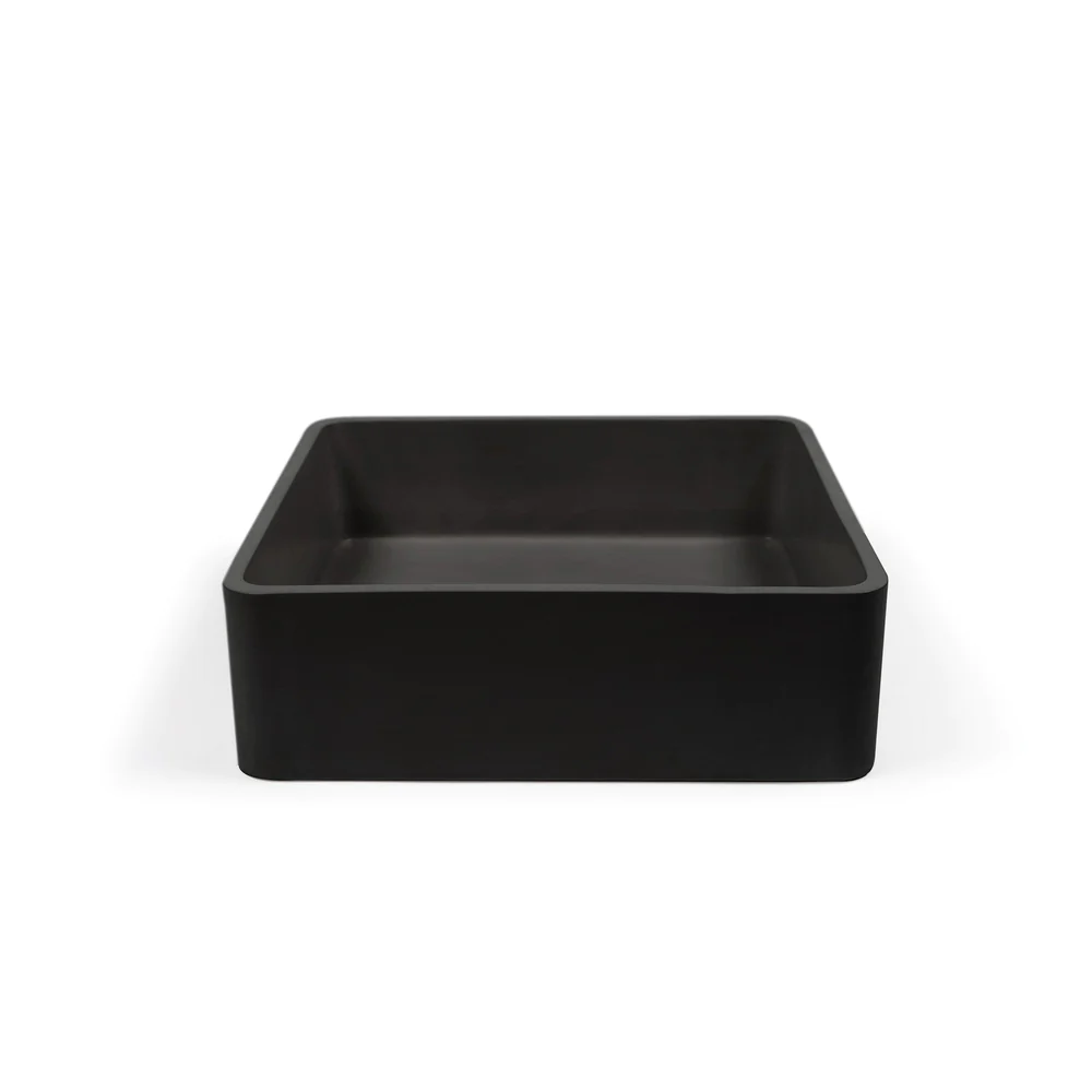 Nood Co. VESL SQUARE BASIN - SURFACE MOUNT - CHARCOAL