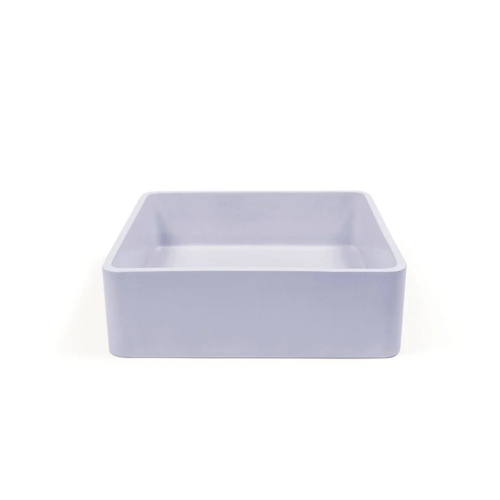 Nood Co. VESL SQUARE BASIN - SURFACE MOUNT - LILAC