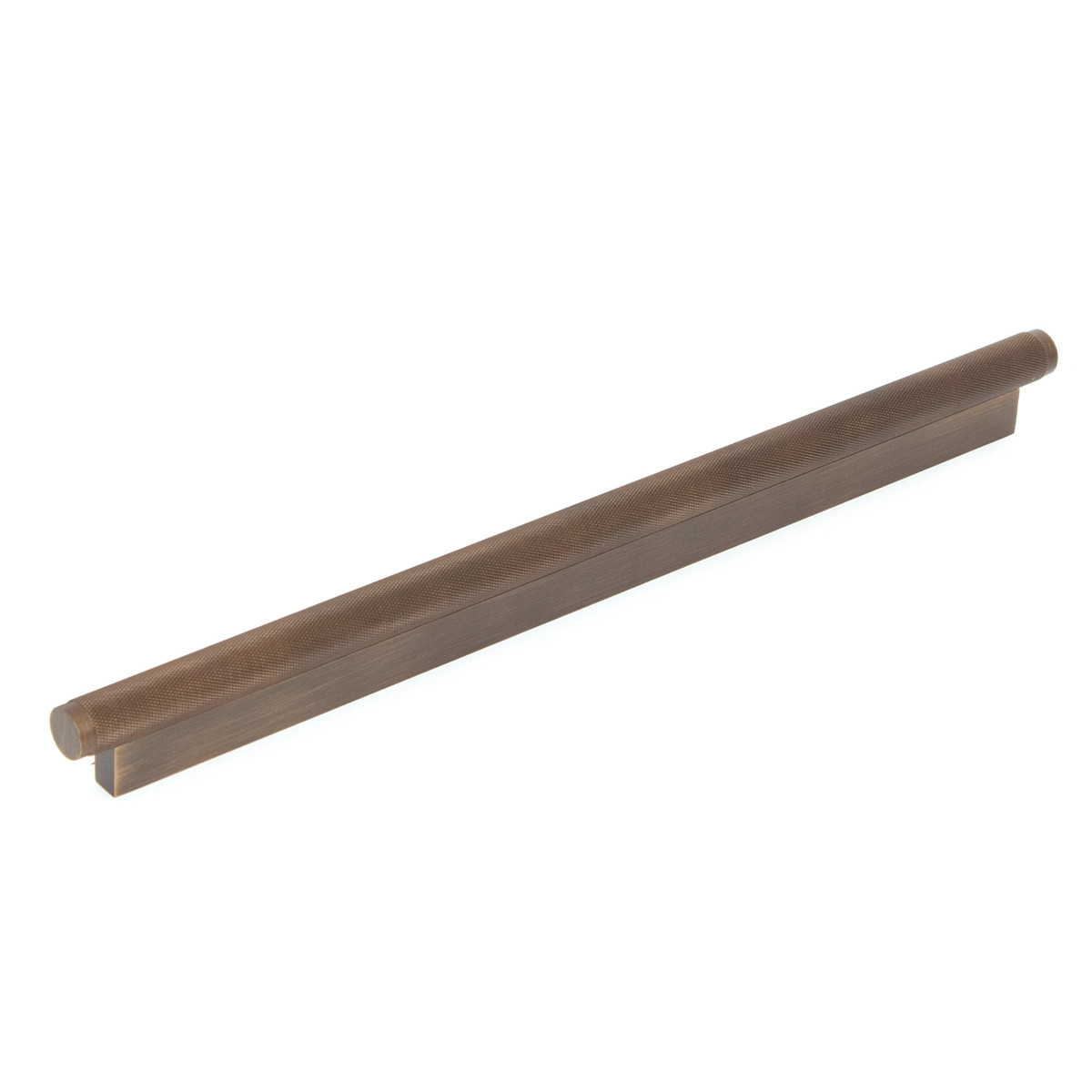 Momo Brighton Soild Brass Pull Handle 320mm In - Bronze