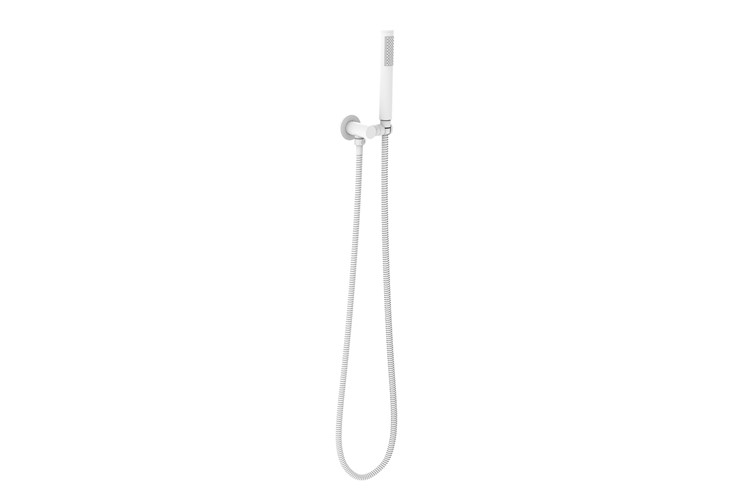 ADP Soul Slimline Hand Shower On Hook - Matte White - Image 2