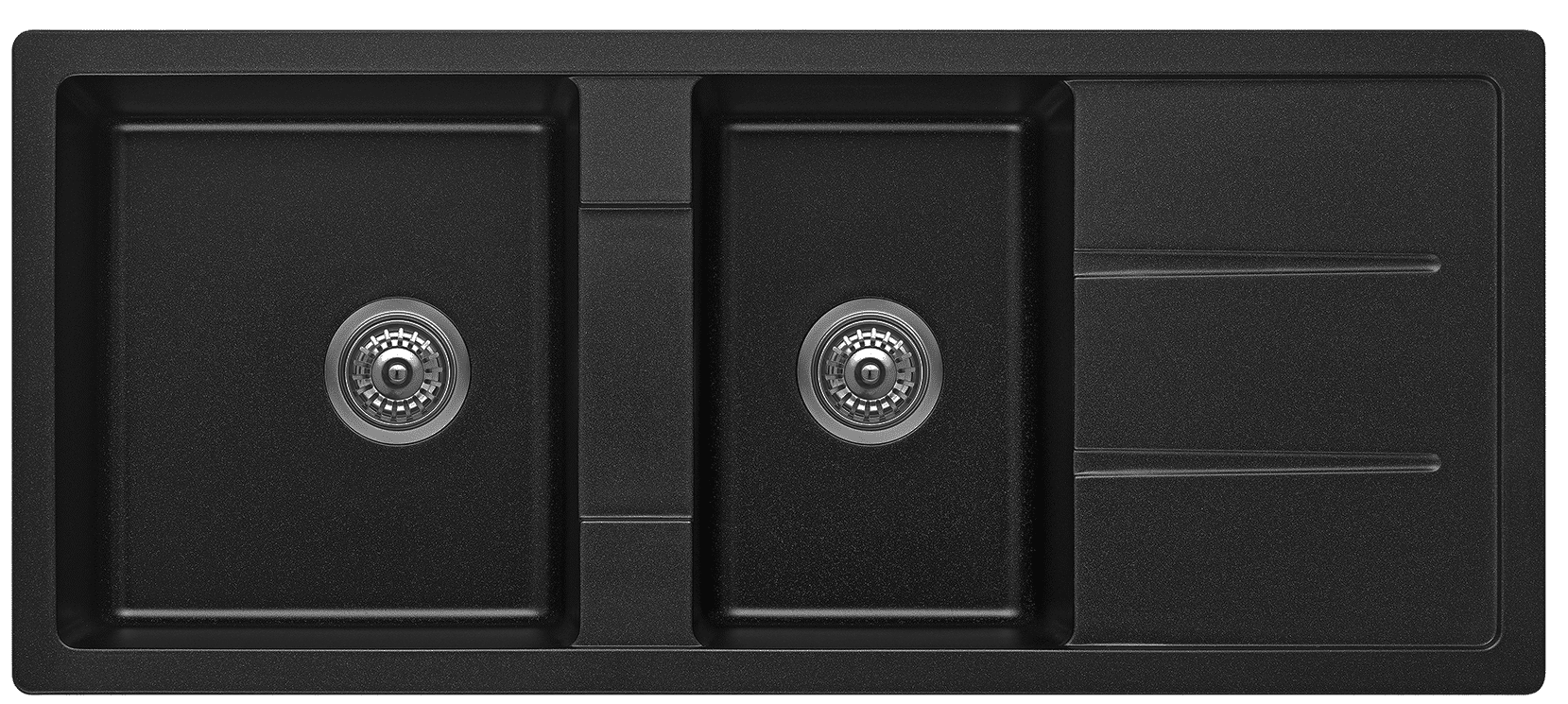 Bella Vista - Fomos Sink 1160 x 500mm - Black