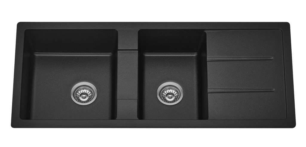 Bella Vista - Fomos Sink 1160 x 500mm - Black - Image 3