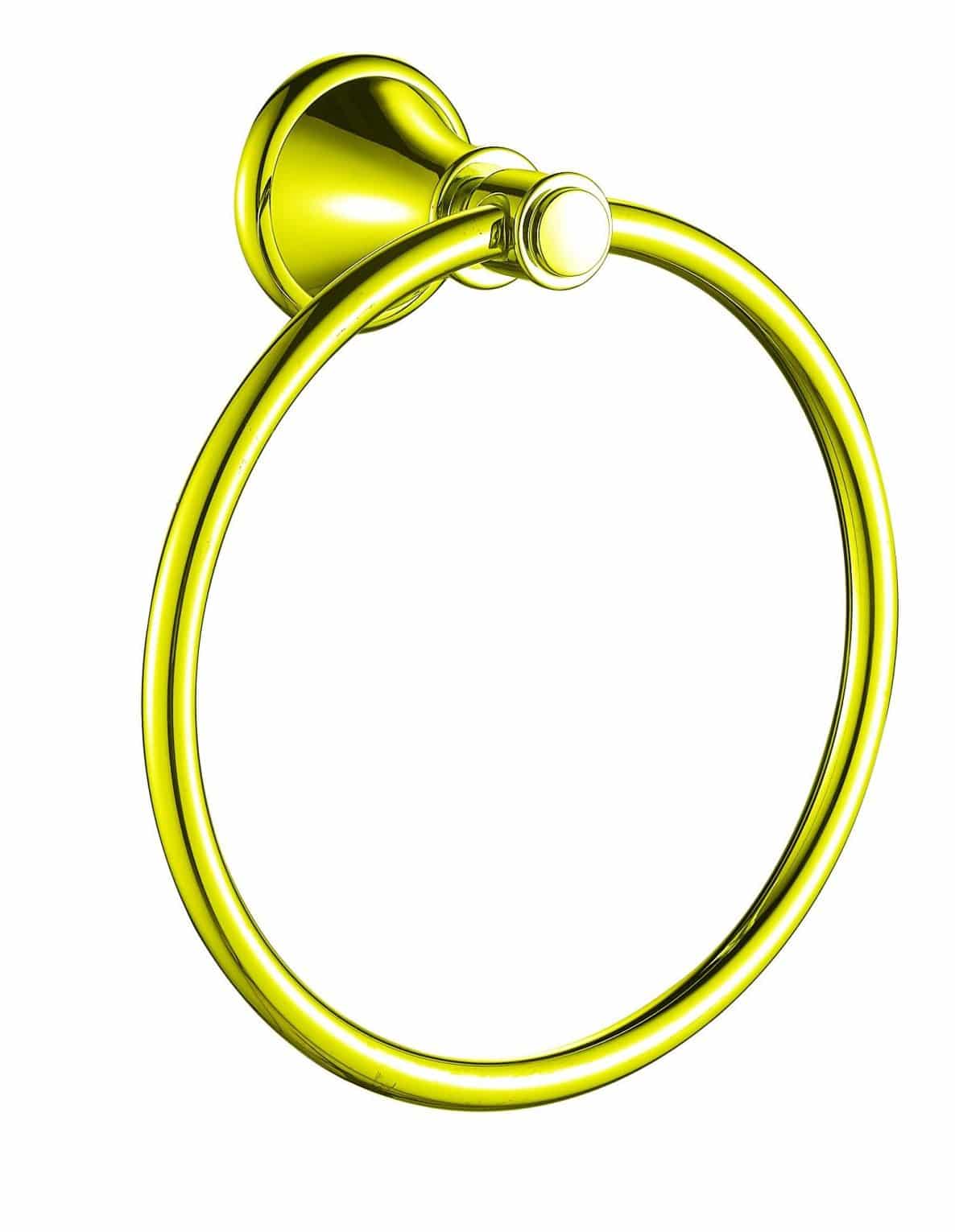 Bella Vista - Clasico Towel Ring - Brushed Gold
