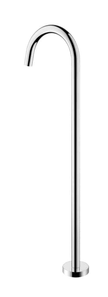 Bella Vista - Mica Freestanding Bath Spout - Chrome - Image 2