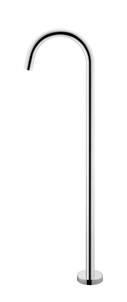 Bella Vista - Mica Freestanding Bath Spout - Chrome - Image 3