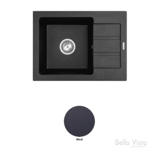 Bella Vista - Pradus Sink 620 x 440mm - Black