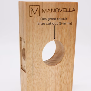 Manovella Gunmetal Large Rose Adaptor Kit - 65mm Diameter ( suitable for Fairhaven & hamilton designs only ) - Image 3