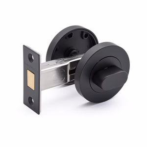 Manovella Matt Black Privacy Turn & Bolt