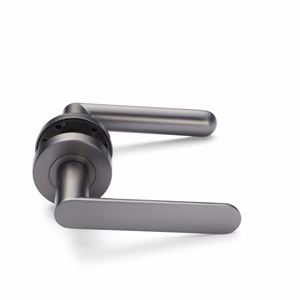 Manovella Gunmetal Passage Door Handle - Fairhaven - Image 3