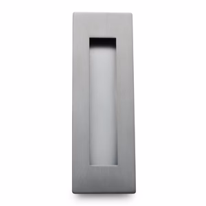 Manovella Gunmetal Sliding Door Flush Pull 150mm x 50mm - Image 2