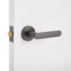 Manovella Gunmetal Passage Door Handle - Fairhaven
