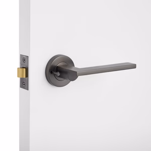 Manovella Gunmetal Privacy Door Handle - Hamilton