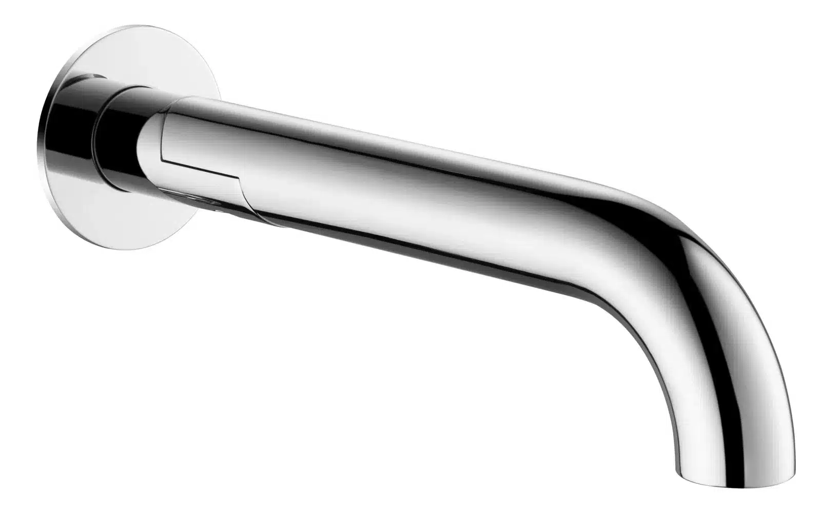 Bella vista Mica Swivel Bath Spout – Curved - chrome