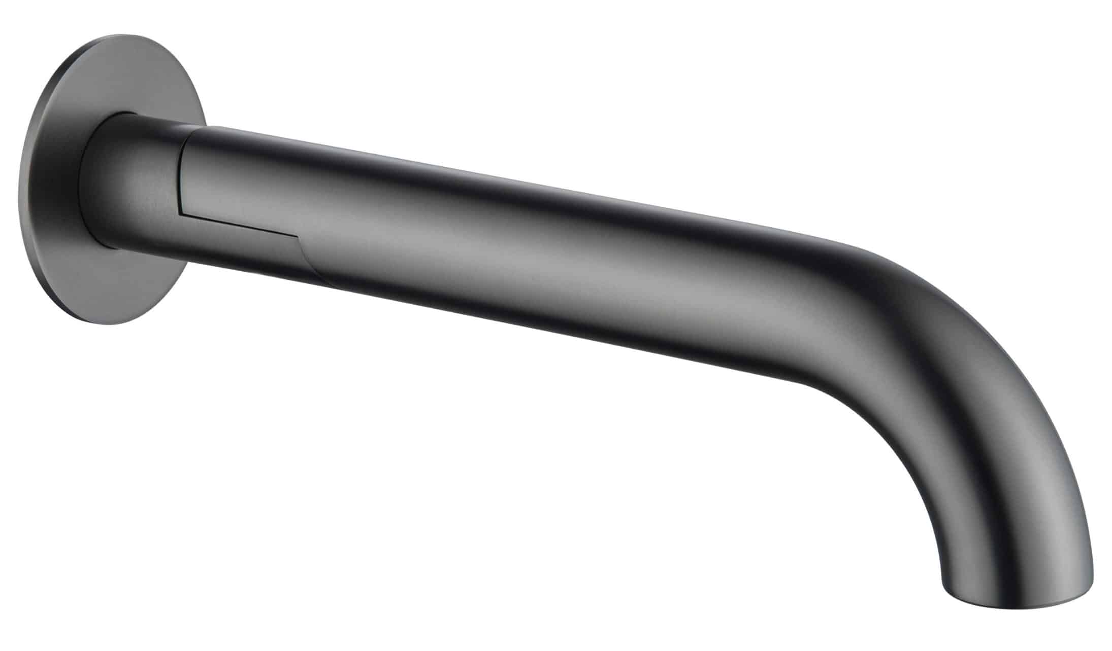 Bella vista Mica Swivel Bath Spout – Curved - Gunmetal