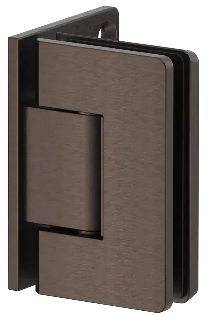 Bella Vista Shower Screen Hinges – Glass To Wall - Dusk Bronze