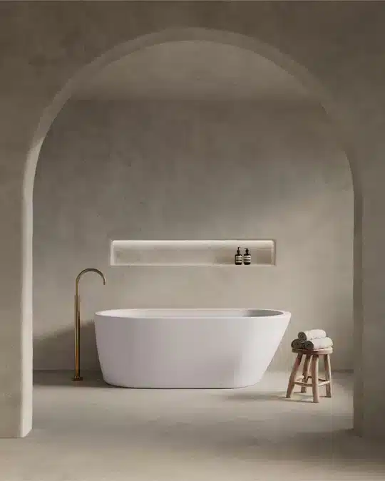 Nood co. Juno Freestanding Bathtub (ivory)