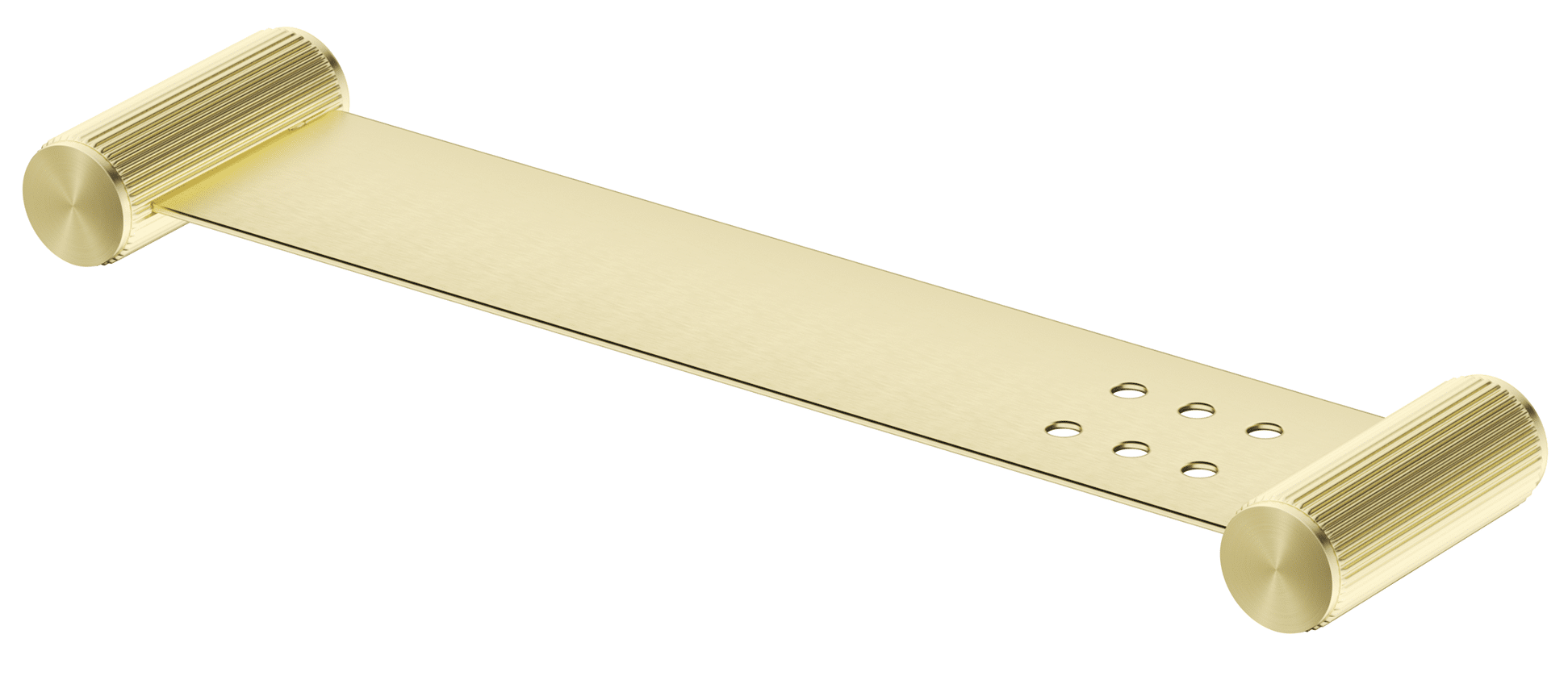 Bella Vista Mica Fluted Stainless Shelf – 400mm -French Gold