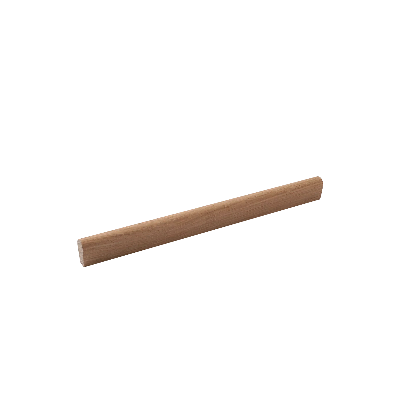 Momo Airlie Timber Pull Handle 300mm In - Raw American Oak
