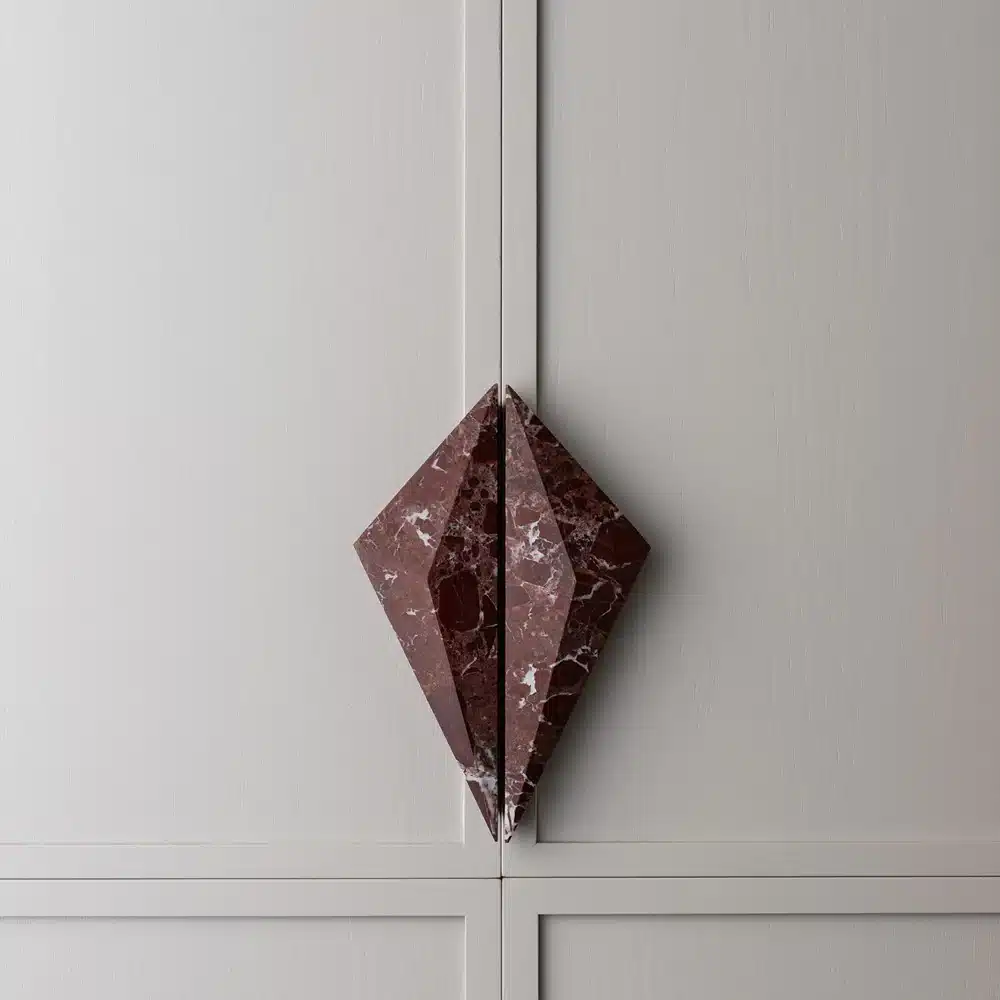 Lo & Co Prism Marble Handle Rosso - Image 8