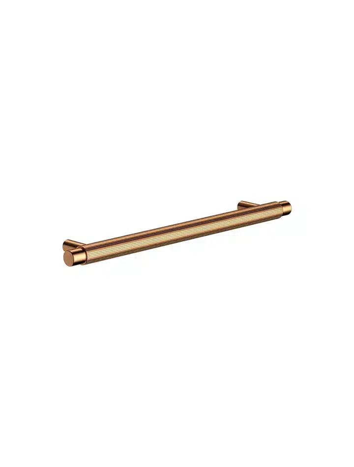 Meir Öppen Round Pull 200mm Cabinet Handle (Linear Knurled) - Various Finishes - Image 4