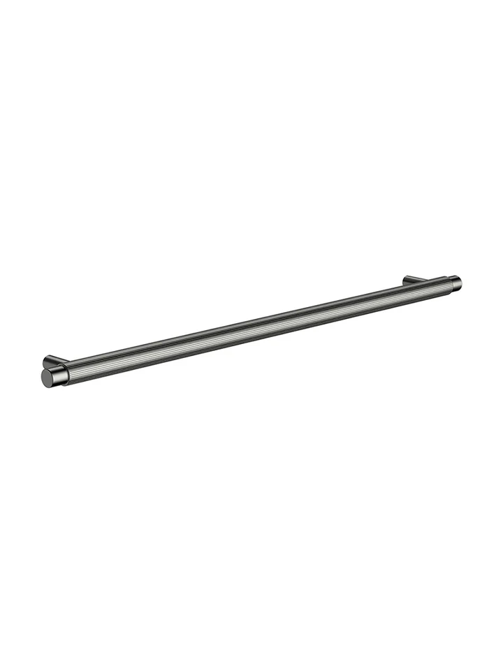 Meir Öppen Round Pull 328mm Cabinet Handle (Linear Knurled) - Various Finishes