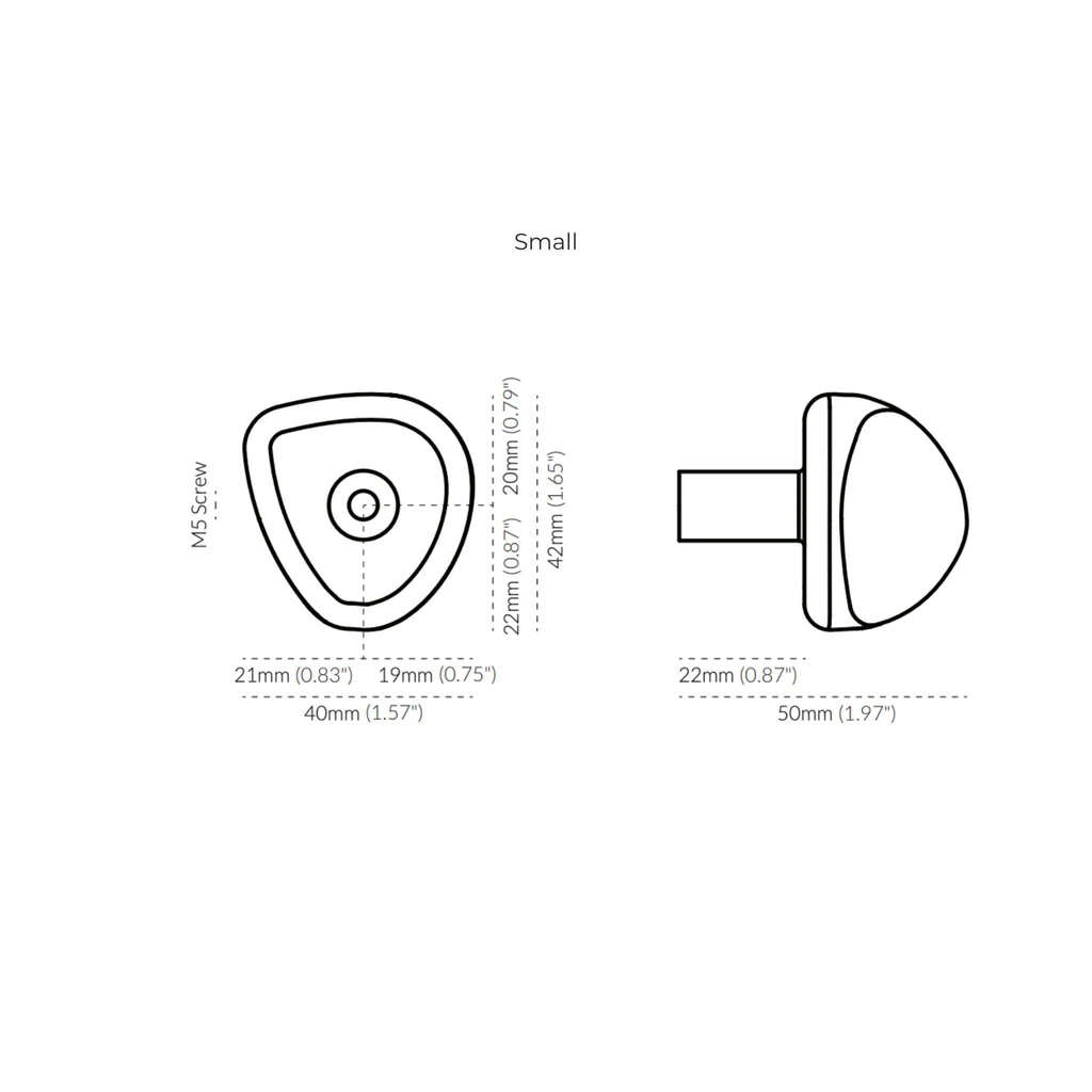 Lo & Co Cast Rubble Knob Polished Brass- Large 60mm - Image 2