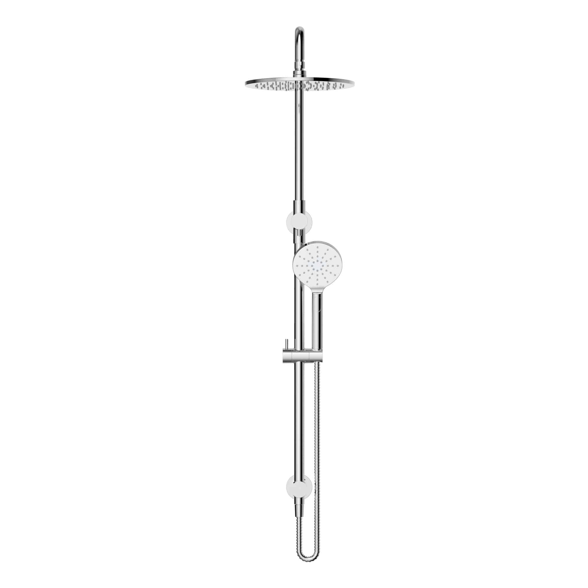 Modern National Luxury Twin Shower Column Set - Chrome - Image 3